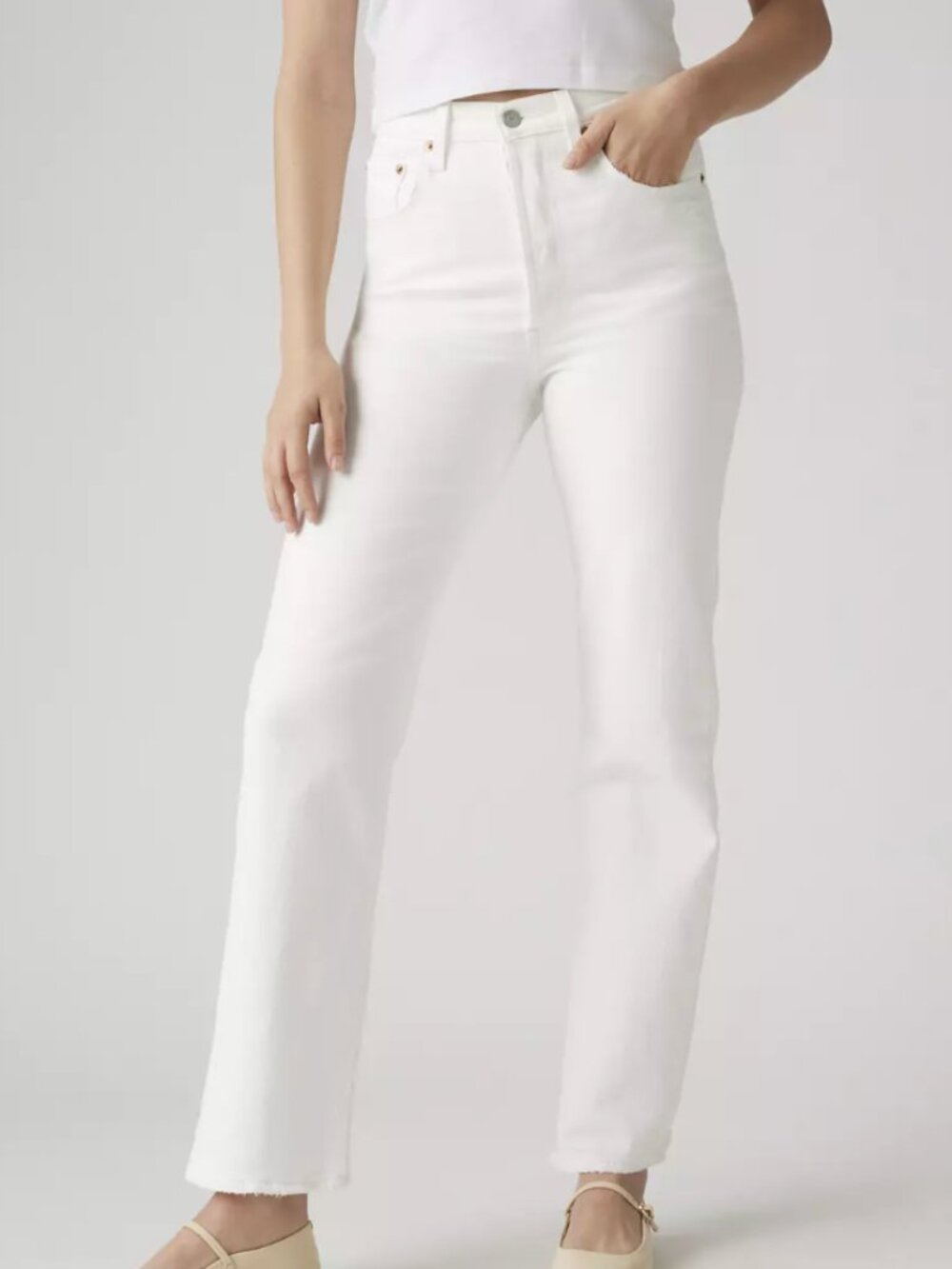 Levis Ribcage Straight Ankle Women's Jeans Size 25